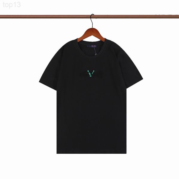 

luxury t mens shirt designer 3d letter printed stylist t-shirts casual summer breathable clothing men women clothes couples tees, White;black