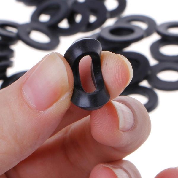 

100pcs flat rubber seal o-ring hose gasket washer lot for faucet grommet d7wa kitchen faucets