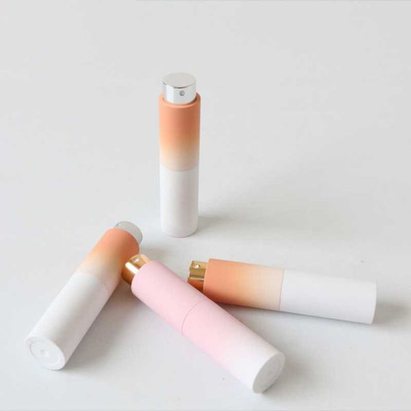 

storage bottles & jars 50pcs/lot shopping 8ml color perfume bottle gradient hand paint net red same sleeping spray