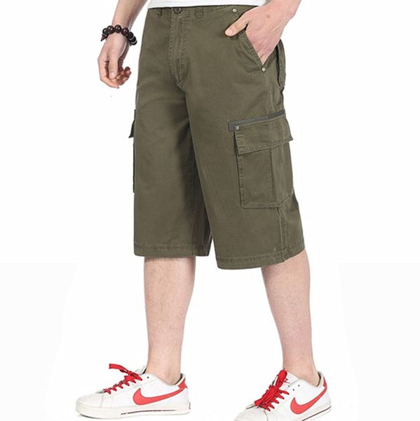 

men's shorts multi bag men's pants, White;black