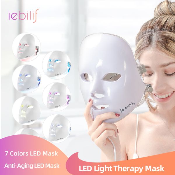 

7colorslightledfacialmaskskinrejuvenationfacecaretreatmentbeautyantiacnetherapywhiteningledpnfacemask raben