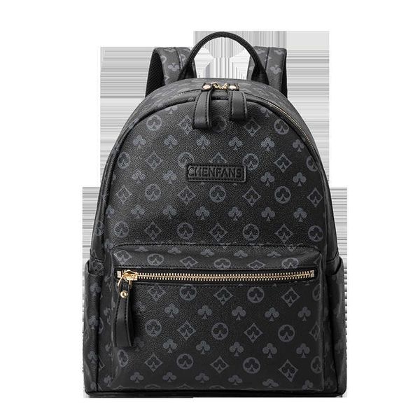 

backpack women's personalized printed casual versatile backpack 2021 fashion large capacity soft commuter bag