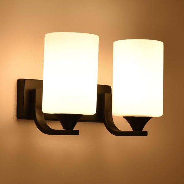 

nordic led wood bedroom light luminaire wandlamp cabecero de cama wall lamps