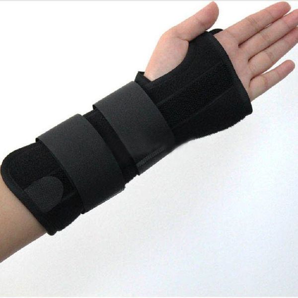 

wrist support a22 carpal tunnel brace sprain forearm splint band stra, Black;red