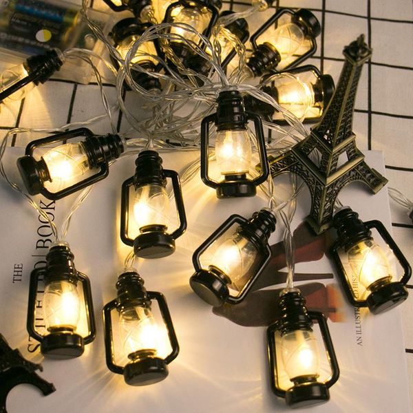

strings light kerosene lamp vintage retro string lights home decor room decoration gardern outside holiday led christmas navidad natal
