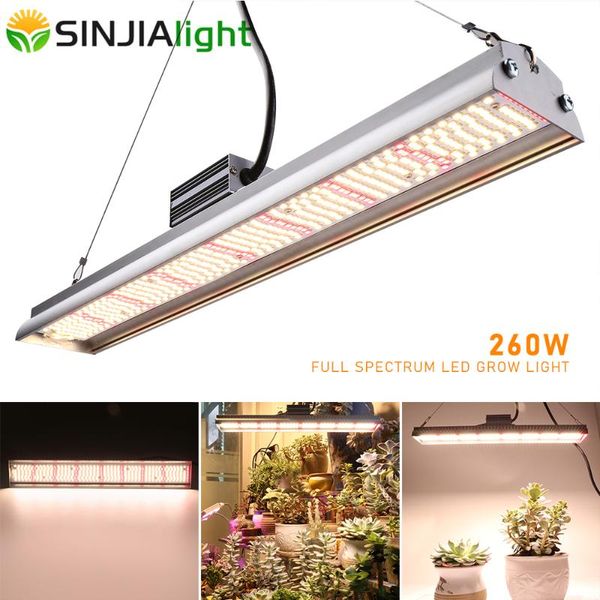 

grow lights 260w 500leds light full spectrum led plant growing lamp phytolamp for indoor growbox flowers tent greenhouse