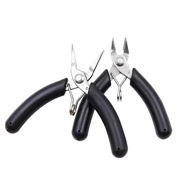

mini diagonal pliers wire cutter small soft cutting electronic round beading making insulated plier for diy jewelry tools professional hand