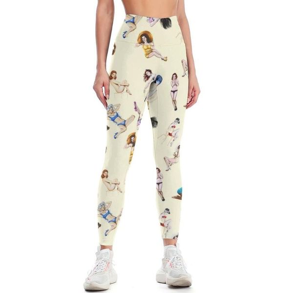 

yoga outfit bombshell leggings protective drawing pants funky wholesale gymnastic teen