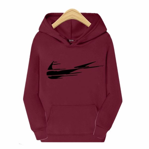 

fashion pattern printed sweater men's and women's pullover hoodies, Black