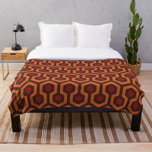 

blankets overlook el the shining carpet cult movie throw blanket flannel sherpa bedspread bedding sofa picnic fur soft