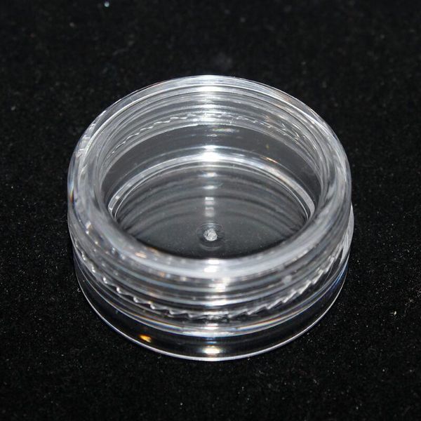Plástico 3ml jarro cosmético vazio caso de sombra face creme garrafas glitter recipiente de olho sombra vazio unha pots beleza ferramenta