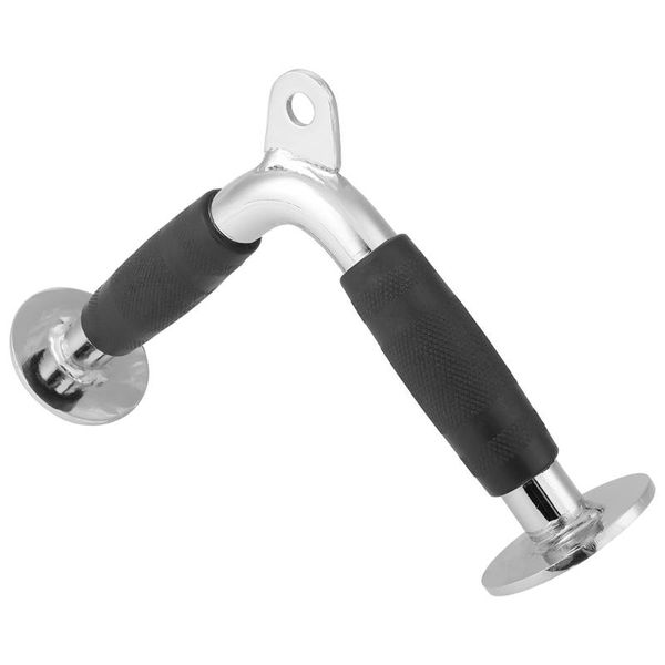

accessories gym fitness lat pull down handle heavy duty steel v-shaped rowing exercise equipment