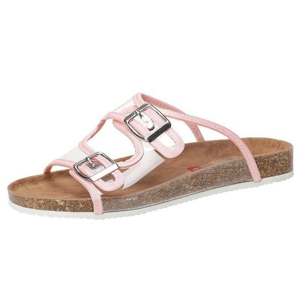 

summer shoes women slippers casual transparent slides beach, Black