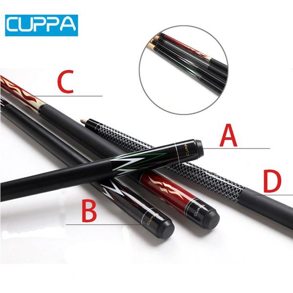 

cuppa billiard pool cue stick 13mm/11.5mm/10.5mm tip china 2021 cues