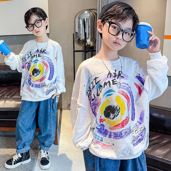 

kids clothes girls boys sweatshirts kids clothes boy clothes g0917, Black