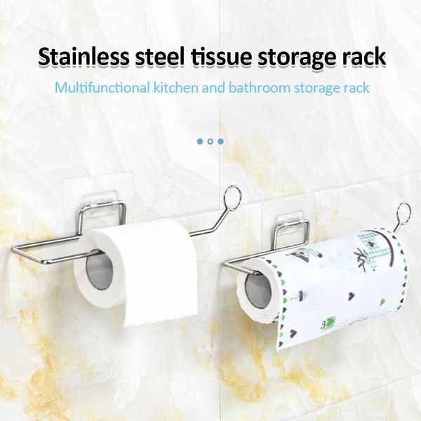

toilet paper holders kitchen holder tissue hanging bathroom roll towel rack stand home organizer