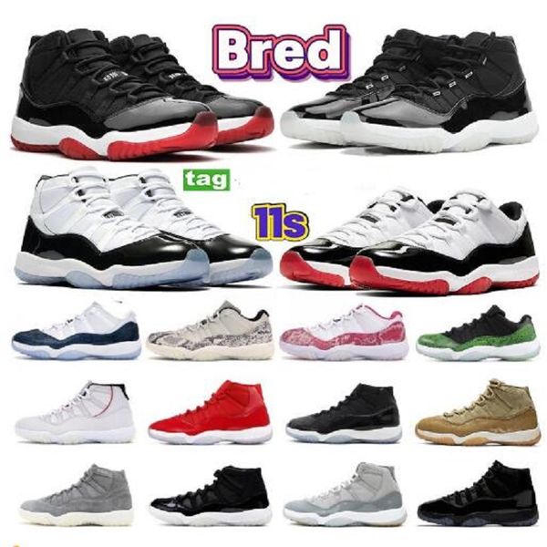 

11 11s men basketball shoes 25th anniversary jubilee low white concord 45 bred legend university blue gym red gamma xi women sports designer