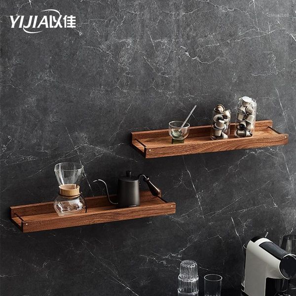 

bathroom shelves classic wall hanging wood shelf1