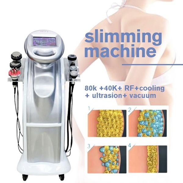 Slimming Machine 2022 vendendo 80k Ultrassonic Cavitation RF Lipo a vácuo peso Reduce o imposto de remessa de beleza do corpo