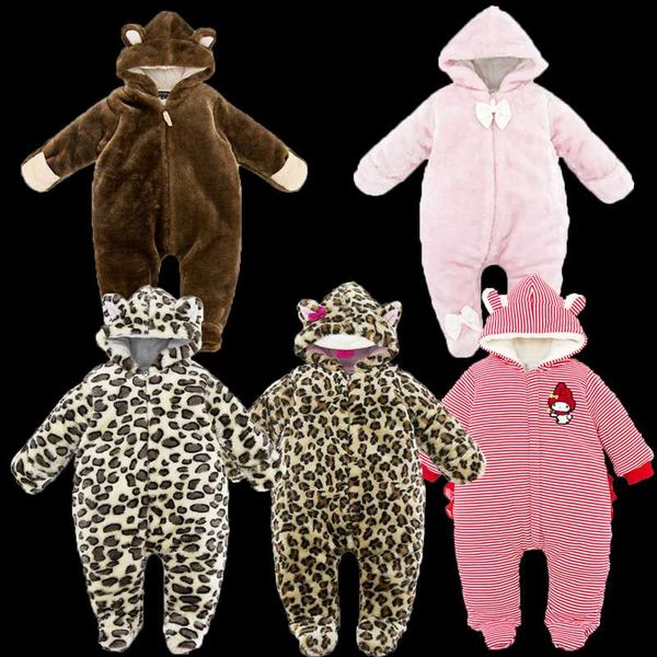 

footies honeyzone born baby winter clothes infant boys long sleeves coral fleece romper toddler gilrs warm jumpsuit for 0-12, Blue