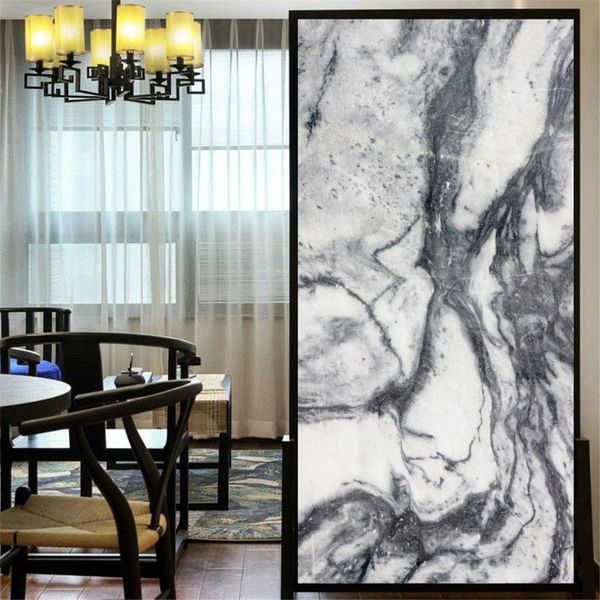 

window stickers privacy windows film decorative marble style stained glass no glue static cling frosted tint 80