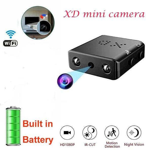 

mini cameras camera 1080p hd security night vision with motion detection voice recording surveillance wifi hid den