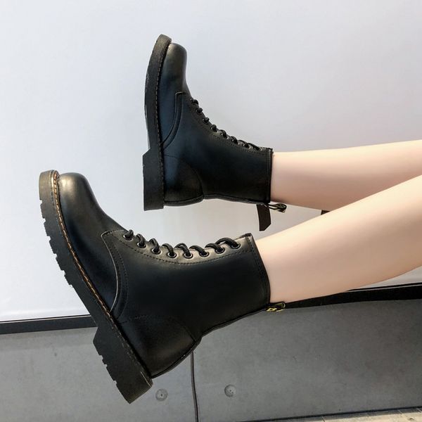 

british style thin sho in spring and autumn 2021, Black