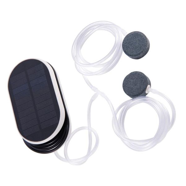 

air pumps & accessories 1pc solar oxygen aerator fishing pond pump pool fish tank oxygenator
