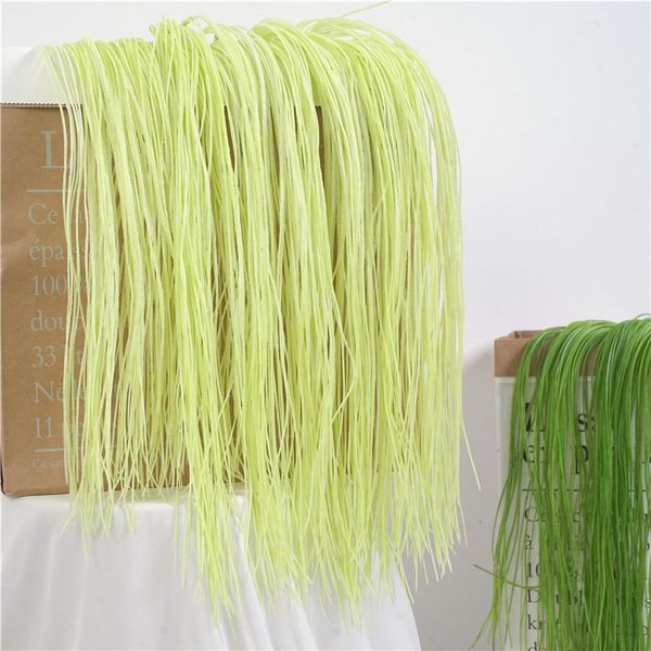 

pcs 62cm artificial hanging grass spring vine fake plants plastic flower green wall accessories 5 forks decorative flowers & wreaths