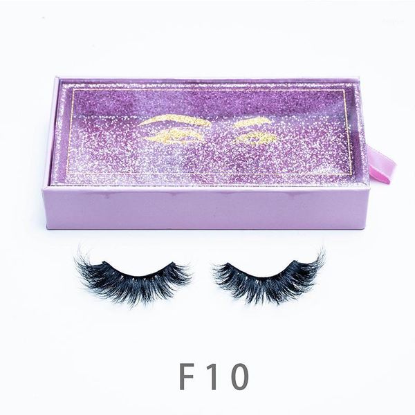 

mink eyelashes 100% cruelty handmade 3d lashes full strip soft false makeup f101