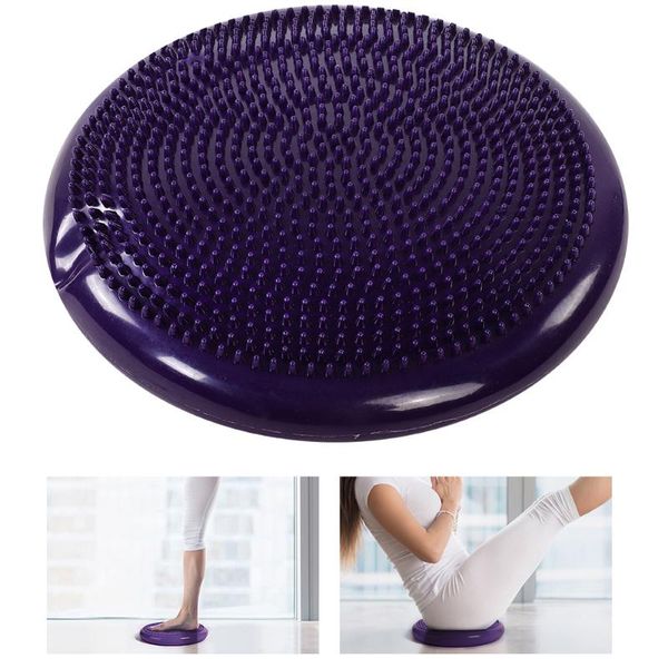 

yoga mats balancing ball pad training cushion stability exercise point massage mat large size fit plate