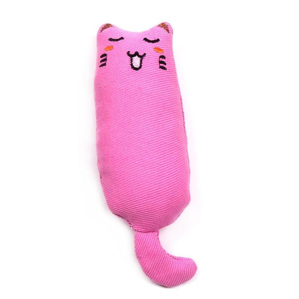 

cat toys pillow fun interacting thumb plush teeth grinding bite soft pet gift j99store