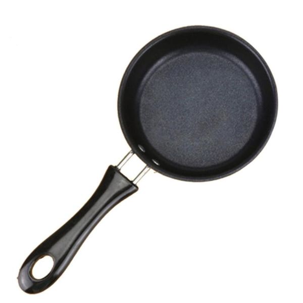 

mini non-stick pan flat wok steak frying pancake egg dumpling omelette induction cooker kitchen cookware tools pans