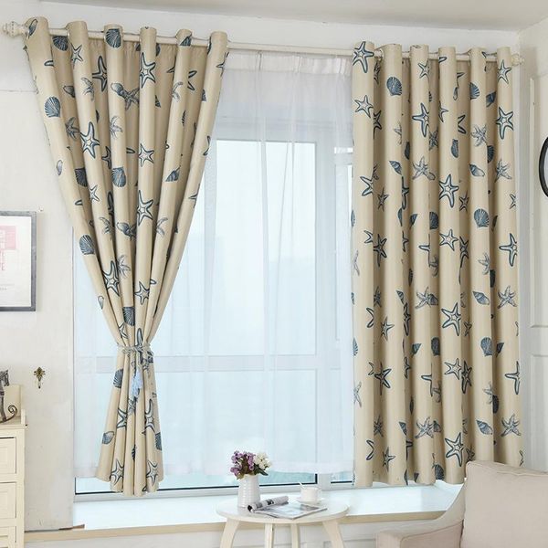 

curtain & drapes 1pcs blackout panels for bedroom living room office 1*2m high