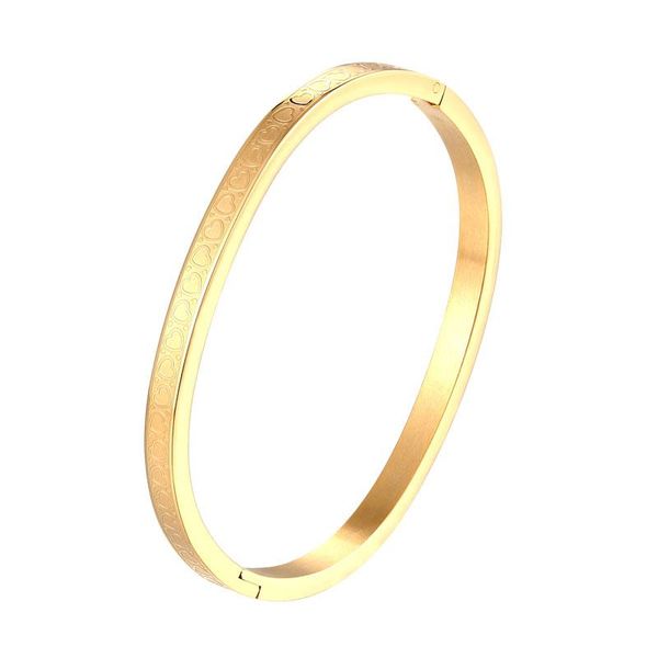 

bangle 5cm diameter cute circle small heart for children stainless steel gold color jewelry girl kids gift, Black
