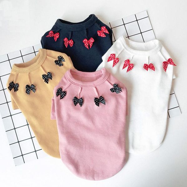 

dog apparel summer clothes cotton t-shirt pajamas coat cat puppy clothing small costume pyjama poodle bichon schnauzer tee shirt