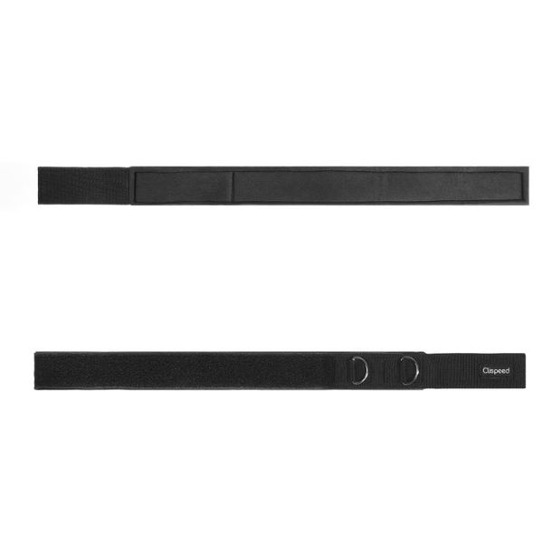 

clispeed 2pcs sport ankle straps padded d-ring calfs for gym workouts cable machines leg exercises (black) support, Blue;black