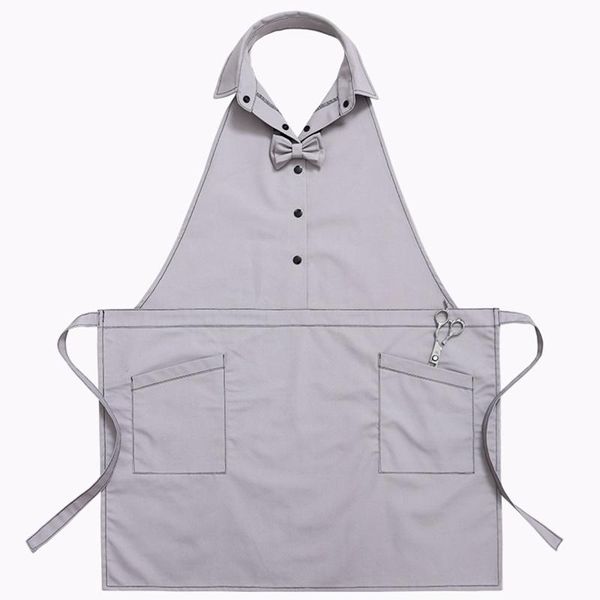 

apron korean fashion tea shop coffee men and women overalls with 68ue aprons