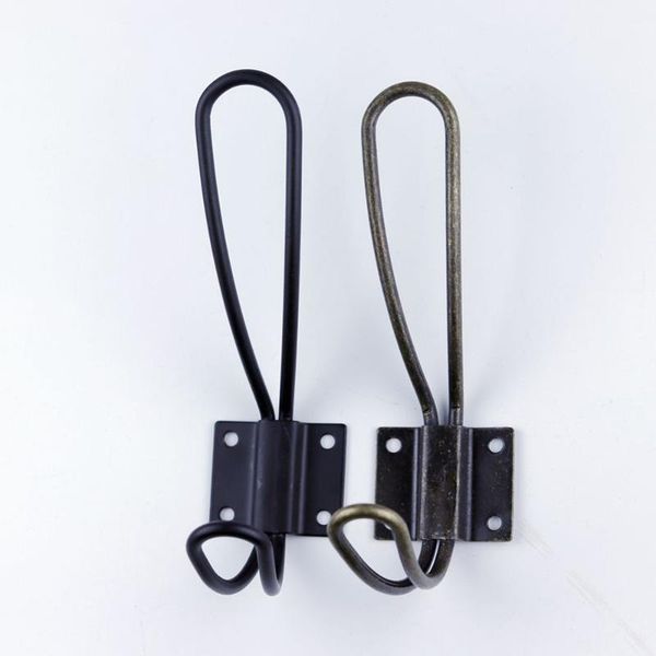 

hooks & rails 1pcs vintage hook bathroom kitchen metal storage for wall and door home key organizer accessories
