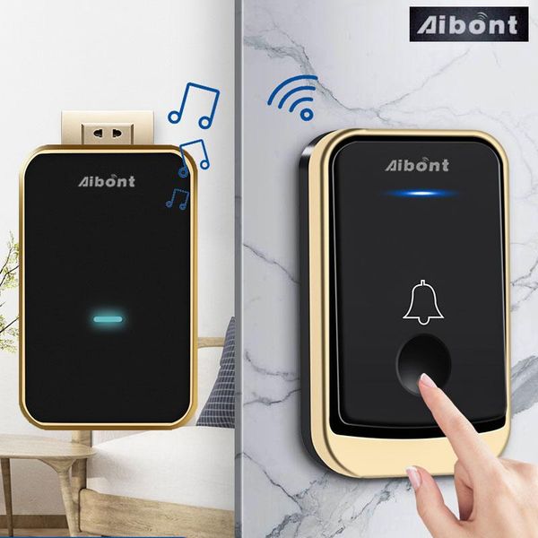 

doorbells wireless doorbell home door chime intelligent smart bell calling ringbell loud 300m range 1 2 3 receiver
