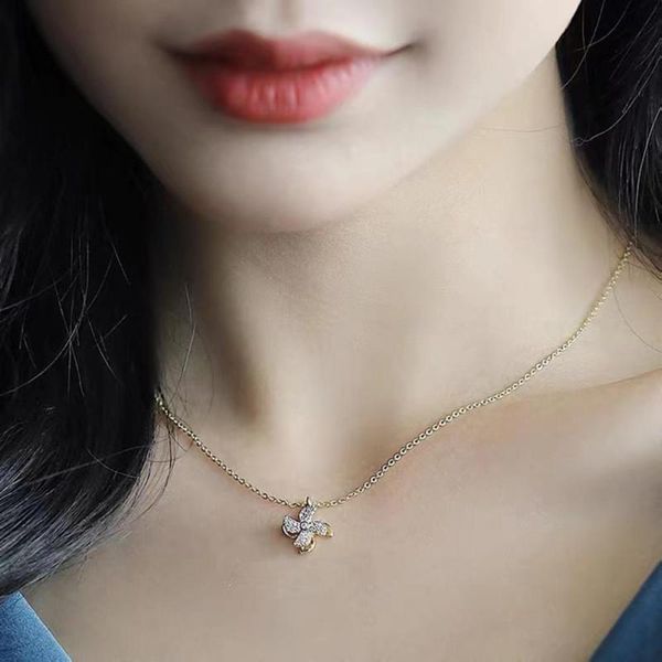 

pendant necklaces stylish creative windmill design necklace lightweight alloy exquisite women jewelry accessories for banquet, Silver