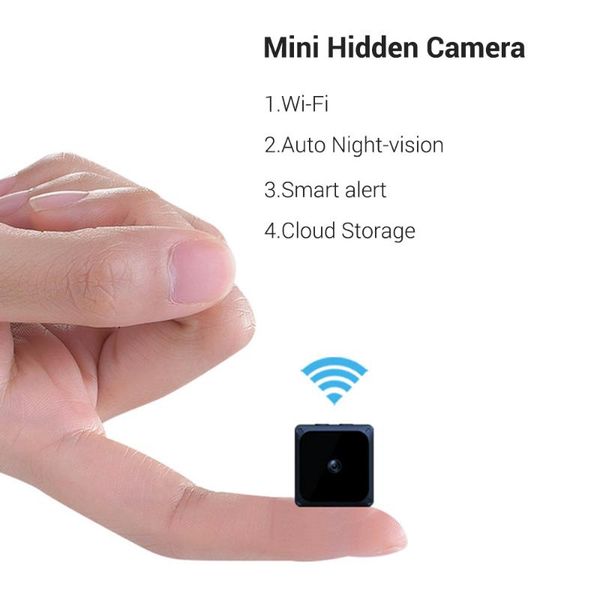 

mini cameras home wireless wifi volg camera with mic night vision and motion sensor supports up to 128gb card pofraphy accessories