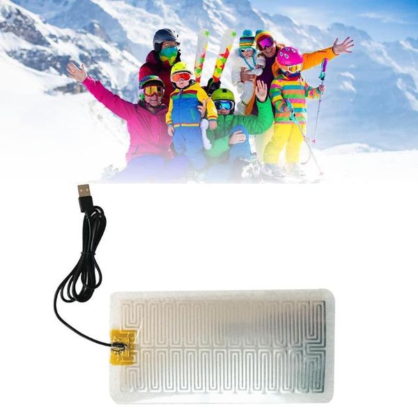 

mouse pads & wrist rests 1pcs portable usb heating heater pad for warming body foot winter warm plate shoes golves