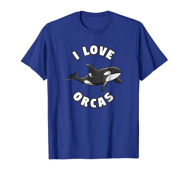 

I Love Orcas Killer Whale T-Shirt Orca Lover Tee, Mainly pictures