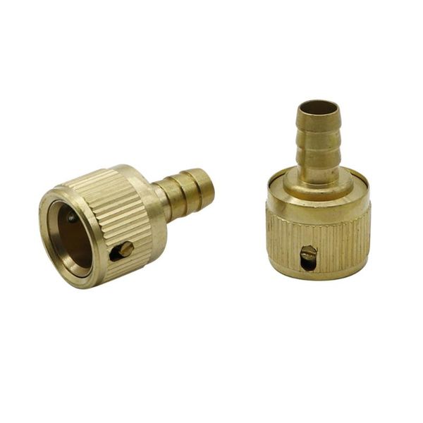 

copper 1/2" garden hose quick connector agriculture irrigation watering pipe fitting adapter 20 pcs equipments