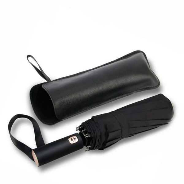 

umbrellas double large umbrella men's automatic business folding ladies portable anti uv sunny parapluie family rain gear dl60ys