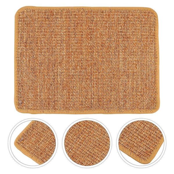 

cat beds & furniture 1pc scratching mat floor blanket practical sisal protective table leg pad sofa