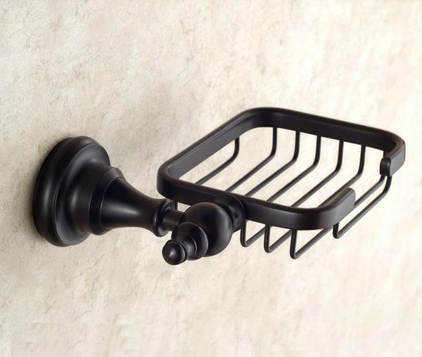 

bathroom accessory black oil rubbed brass square basket wall mounted soap dish holder mba829 dishes