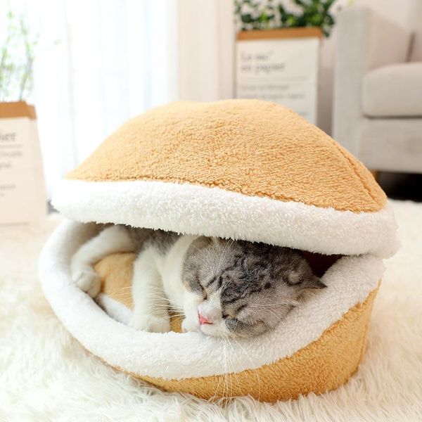 

cat beds & furniture litter bed closed summer pet supplies mat alfombra para gatos for deep sleep and warmth all seasons coussin pour chien