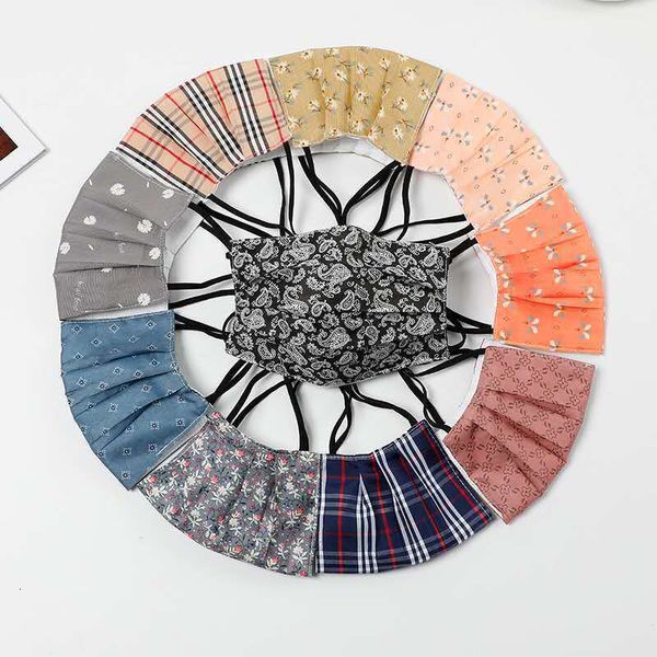 

washable polyester printed flat breathable thermal cotton mask